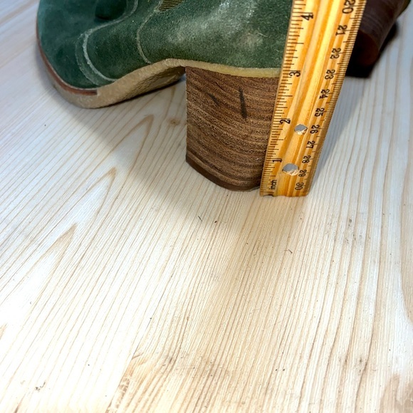 Gap Green Suede Ankle Boots - Picture 7 of 8